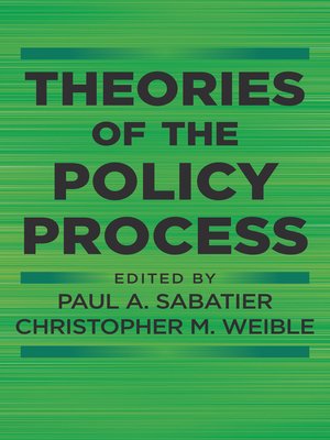cover image of Theories of the Policy Process